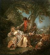 The Sleeping Shepherdess Francois Boucher